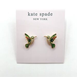 Kate Spade hummingbird earrings